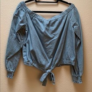 Off the shoulder top
